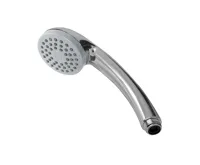 Sprchová souprava, jednopolohová sprcha, sprchová hadice, nastavitelný držák, plast/chrom (3)