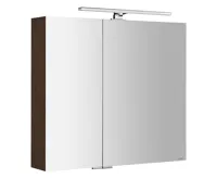 SAPHO MIRRÓ galerka s LED osvětlením, 80x70x16cm, borovice rustik SAPHO MIRRÓ galerka s LED osvětlením, 80x70x16cm, borovice rustik