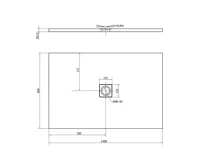 POLYSAN FLEXIA vanička z litého mramoru s možností úpravy rozměru, 140x90cm (4)