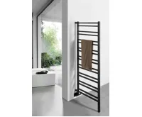 SAPHO METRO SPACE otopné těleso 550x1430 mm, do prostoru, černá mat (5)
