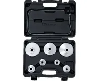 BGS Sada klíčů na olejové filtry, s vypouštěcí hadicí olejového filtru, pro VAG, BMW, Citroën, (3)