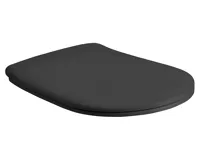 KERASAN NOLITA WC sedátko, SLIM, Soft Close, černá mat KERASAN NOLITA WC sedátko, SLIM, Soft Close, černá mat