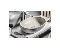 SAPHO DALMA keramické umyvadlo na desku, 59x42cm, marfil (1)