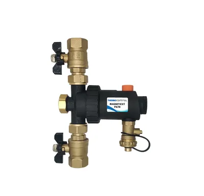 Magnetický filtr kotlový 3/4" Mini, černý