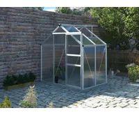 Zahradní skleník DEMETER A101-A 2,51m2 alu 201x190x132 cm PC 4 mm + základna IWH-10270001 (1)
