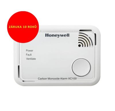 Honeywell CO Alarm XC100-CS Detektor oxidu uhelnatého