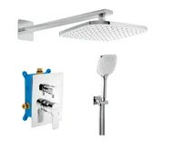 NOVASERVIS Sprchová sada podomítková ECO, chrom - SADA58051R,0 NOVASERVIS Sprchová sada podomítková ECO, chrom - SADA58051R,0