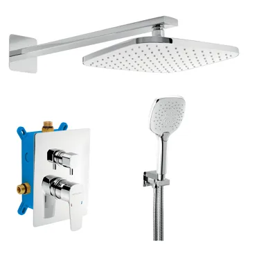 NOVASERVIS Sprchová sada podomítková ECO, chrom - SADA58051R,0