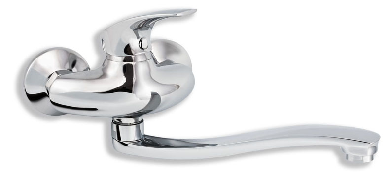 Novaservis dřezová umyvadlová baterie 100 mm metalia 57 chrom - 57074,0