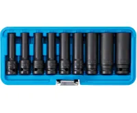 BGS Hlavice nástrčné, 1/2 " 12,5 mm E10-E24, prodloužené, 9 dílů BGS Hlavice nástrčné, 1/2 " 12,5 mm E10-E24, prodloužené, 9 dílů