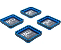 BGS Sada magnetických misek,  silikon,  skládací,  115 x 115 x 50 mm,  4dílná BS74502 (5)