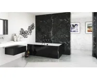 POLYSAN MARLENE CURVE L MONOLITH obdélníková vana 165x75x63cm, bílá/černá (3)