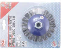 BGS Kartáč miskový copový, uchycení M14x2, O 115 mm (3)