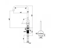 Nerezový dřez REGINOX SET MIAMI 500 COOPER + Baterie CRYSTAL + příslušenství, měď (21)