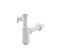 ALCAPLAST Sifon umyvadlový DN40 s přípojkou a převlečnou maticí 5/4&quot; A43P