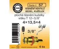 Hartman Sada č.  57: sada k vršku baterie - 4x13.5x4 - 3/8" - 6x4405pvč Hartman Sada č.  57: sada k vršku baterie - 4x13.5x4 - 3/8" - 6x4405pvč