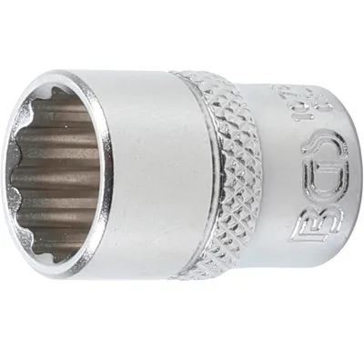 BGS Hlavice nástrčná 1/4" 12 mm, 12ti hranná