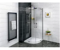 GELCO DRAGON čtvrtkruhová zástěna 900x900 mm, sklo čiré