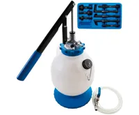 BGS Plnička převodového oleje s ruční pumpou, s 8 adaptéry, 7 l