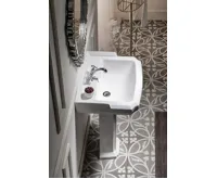 AQUALINE ANTIK keramické umyvadlo, 58x47cm, bílá (6)