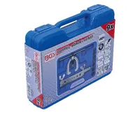 BGS Pertlovací sada 4,75  - 10 mm, 1/4" + 1/2", 9 dílů (7)