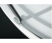 POLYSAN ZOOM čtvrtkruhová sprchová zástěna 900x900mm, čiré sklo, levá (12)