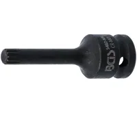 BGS Hlavice zástrčná 1/2" XZN M9 x 75 mm, tvrzená