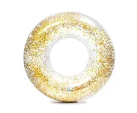 Intex 56274 Nafukovací kruh Sparkling Glitter zlatá (4)