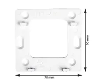 ENGO Controls Chytrý termostat E25-24W RF, 24V, ENGO Smart, TUYA, bílá (2)
