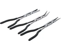 BGS Kleště telefonní s dvojitým kloubem, rovné, zahnuté, 3 díly (3)