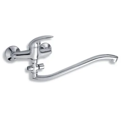 NOVASERVIS Paneláková baterie bez příslušenství 150 mm Metalia 55 chrom - 55032/1,0