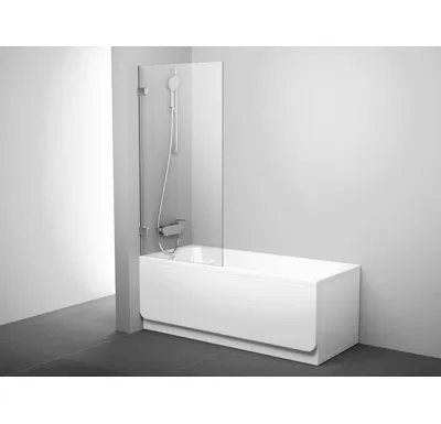 Ravak Vanová zástěna BVS1-80 chrom+transparent