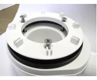 POLYSAN Vaničkový sifon, průměr 90mm, DN40, nízký, krytka bílá mat (3)