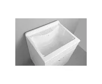 AQUALINE Výlevka na skříňku 60x50cm, plast bílá (1)