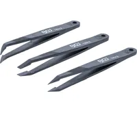 BGS Sada plastových pinzet ,  3dílná - BGS 74312