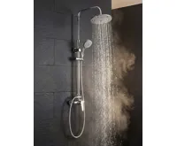 AQUALINE KASIOPEA sprchový sloup s pákovou baterií, chrom (8)