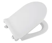 GSI WC sedátko, SLIM, Soft Close, Quick Release, bílá/chrom