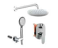 Sprchový set s dvoucestnou podomítkovou bateríí