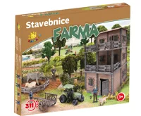 Kids World Stavebnice farma 311 ks