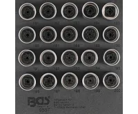 BGS Hlavice zástrčná pro bezpečnostní šrouby ráfků pro Opel, Vauxhall (Version B), 20 pcs. BGS Hlavice zástrčná pro bezpečnostní šrouby ráfků pro Opel, Vauxhall (Version B), 20 pcs.