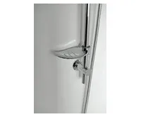 AQUALINE SUNRA sprchová souprava s mýdlenkou, posuvný držák, chrom (1)