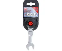 BGS Ráčnový očkoplochý klíč, krátký, kloubový, 15 mm (1)