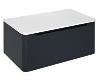 SAPHO KERALA umyvadlová skříňka 80x35x47,5cm, 1x zásuvka, antracit matný