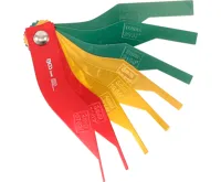 BGS Měrky opotřebitelné na brzdové destičky, kov, 8dílná