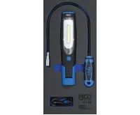 BGS Vložka do dílenského vozíku 1/3: sada ruční lampy a lampy s magnetem, 3dílná BGS Vložka do dílenského vozíku 1/3: sada ruční lampy a lampy s magnetem, 3dílná