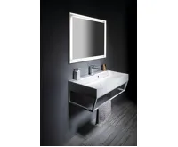 SAPHO AMUR umyvadlo, litý mramor, 90x46cm, kryt výpusti, bílá (6)