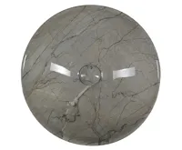 SAPHO DALMA keramické umyvadlo na desku, Ø 42cm, grigio (4)