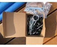 GoodJump 3UPVC modrá trampolína 305 cm s ochrannou sítí + žebřík - Inside - výprodej (14)