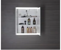 SAPHO BATU galerka 60x71x15cm, 2x LED osvětlení, bílá lesk (5)