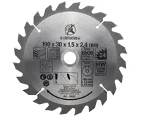 BGS Kotouč pilový ze slinutého karbidu, O 190 x 30 x 2,5 mm, 24 zubů